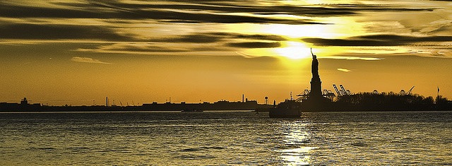 Last ferry to Ms Liberty